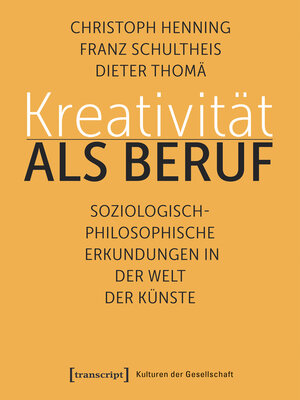 cover image of Kreativität als Beruf